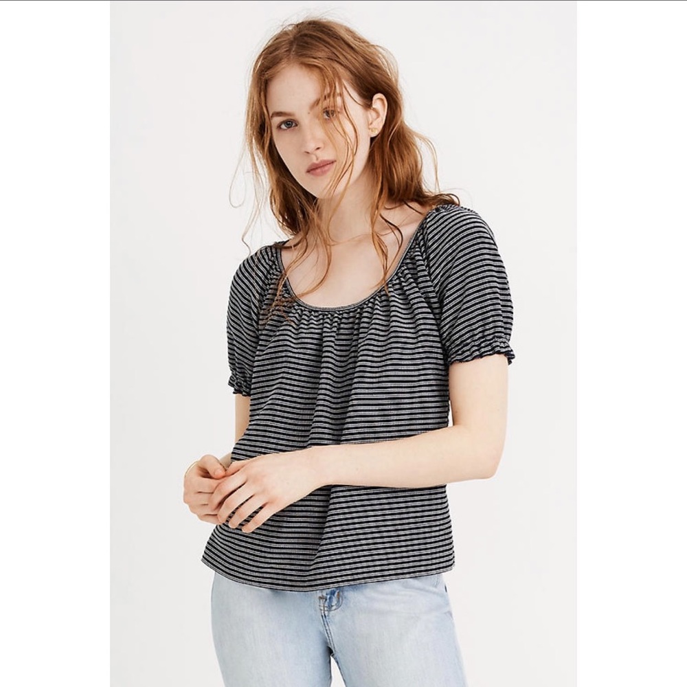 Texture & Thread peasant top